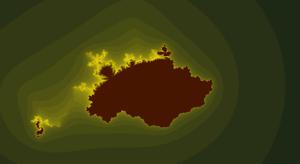 Ogless superimposition fractal algorithm